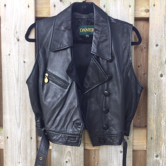 Vintage Danier Leather vest XS - Picture 7 of 7